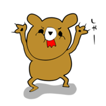 is a bear! sticker #8298264