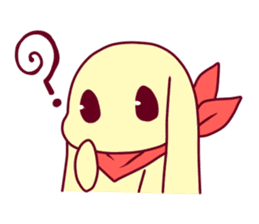 Yellow small child sticker #8298276