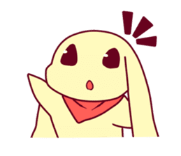 Yellow small child sticker #8298279