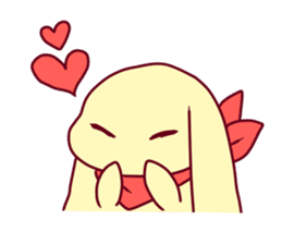 Yellow small child sticker #8298282