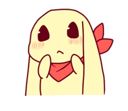 Yellow small child sticker #8298283