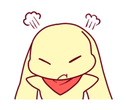 Yellow small child sticker #8298287