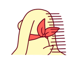 Yellow small child sticker #8298288