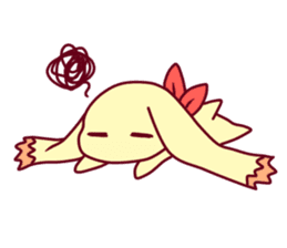 Yellow small child sticker #8298289