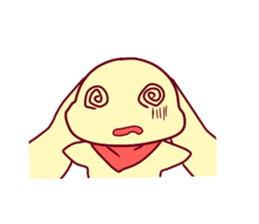 Yellow small child sticker #8298291