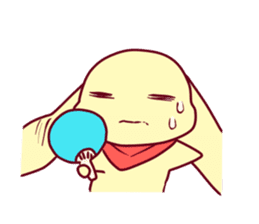 Yellow small child sticker #8298292