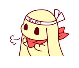 Yellow small child sticker #8298296