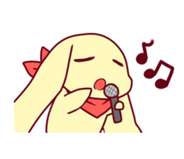 Yellow small child sticker #8298300