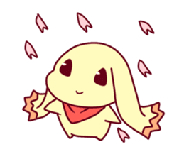 Yellow small child sticker #8298307