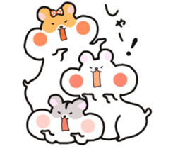 Hamu-chan sticker #8298391