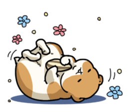 Fat hamster... sticker #8298595