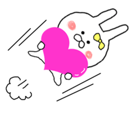 Love Love Sticker of small rabbit sticker #8298643