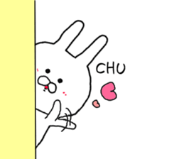 Love Love Sticker of small rabbit sticker #8298644