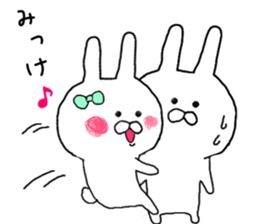 Love Love Sticker of small rabbit sticker #8298655