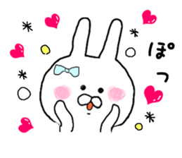 Love Love Sticker of small rabbit sticker #8298658