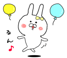 Love Love Sticker of small rabbit sticker #8298660