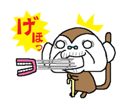 Monkey grandfather words Collection sticker #8298714