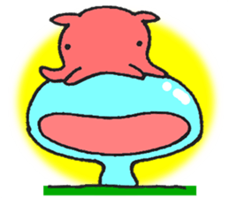 Megalodicopia hians sticker #8298754