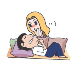 Calvin&Ingrid Best Couples sticker #8298953