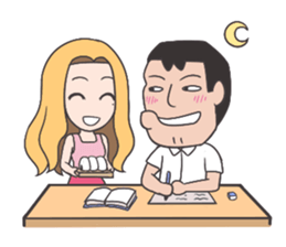 Calvin&Ingrid Best Couples sticker #8298954