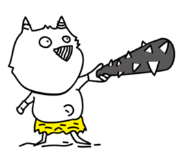 demons to speak Kansai dialect sticker #8298990