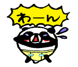 PAN PAN Family in KANSAI(JAPAN) sticker #8299004