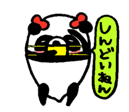 PAN PAN Family in KANSAI(JAPAN) sticker #8299008