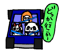 PAN PAN Family in KANSAI(JAPAN) sticker #8299011