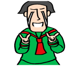 The strongest school girl KAWORIN sticker #8299369