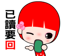 The money girl sticker #8300253