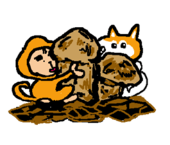 Shiba inu MOMO chan the third as well! 7 sticker #8300340