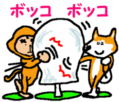 Shiba inu MOMO chan the third as well! 7 sticker #8300351