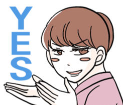 Flight attendants sticker #8300642