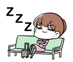 Flight attendants sticker #8300651