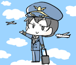 Flight attendants sticker #8300653