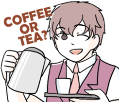 Flight attendants sticker #8300663