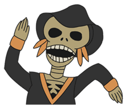 Day of the Dead (Mexican Style) sticker #8300794