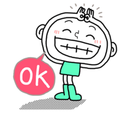 ming and flower no.1 sticker #8300895