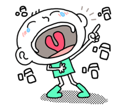 ming and flower no.1 sticker #8300901