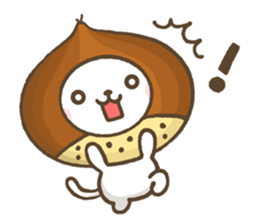 Agree Cat -autumn- sticker #8300959