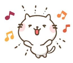 Agree Cat -autumn- sticker #8300970