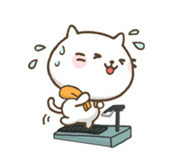 Agree Cat -autumn- sticker #8300975