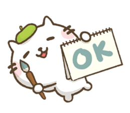 Agree Cat -autumn- sticker #8300976