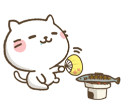 Agree Cat -autumn- sticker #8300984