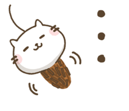 Agree Cat -autumn- sticker #8300990