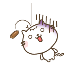 Agree Cat -autumn- sticker #8300991