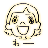 Clear person sticker #8301289