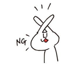 I am bunny sticker #8302053