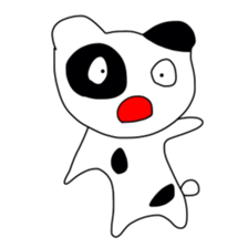 Animals and a little man sticker #8302248