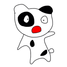 Animals and a little man sticker #8302248